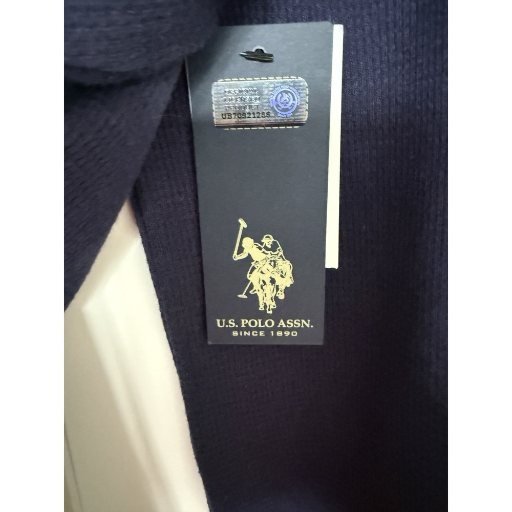 U.S.Polo Association Men's Navy Long Sleeve Classic Thermal Shirt Size XL NWT - Picture 8 of 8